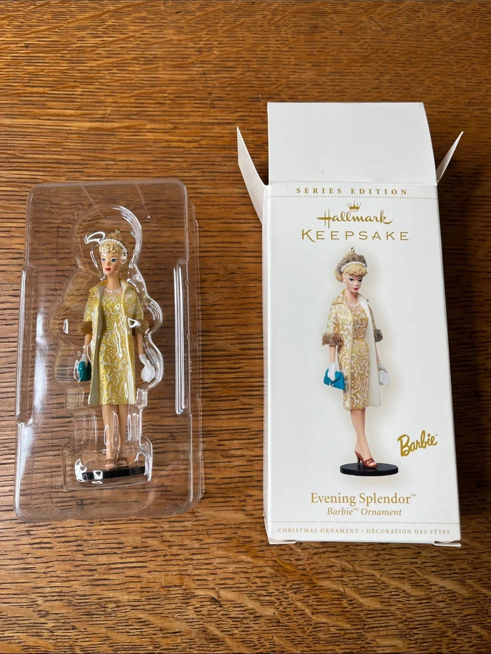 2006 Hallmark Keepsake Evening Splendor Barbie Ornament 13th in Series In Box